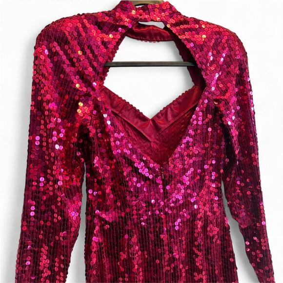 Vintage Sequin Dress Niteline 6 - Picture 3 of 10